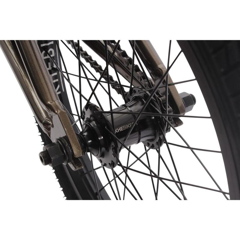 Bicicletă BMX KHE RAVISHER LL 18" copii aluminiu Freecoaster 8,8kg