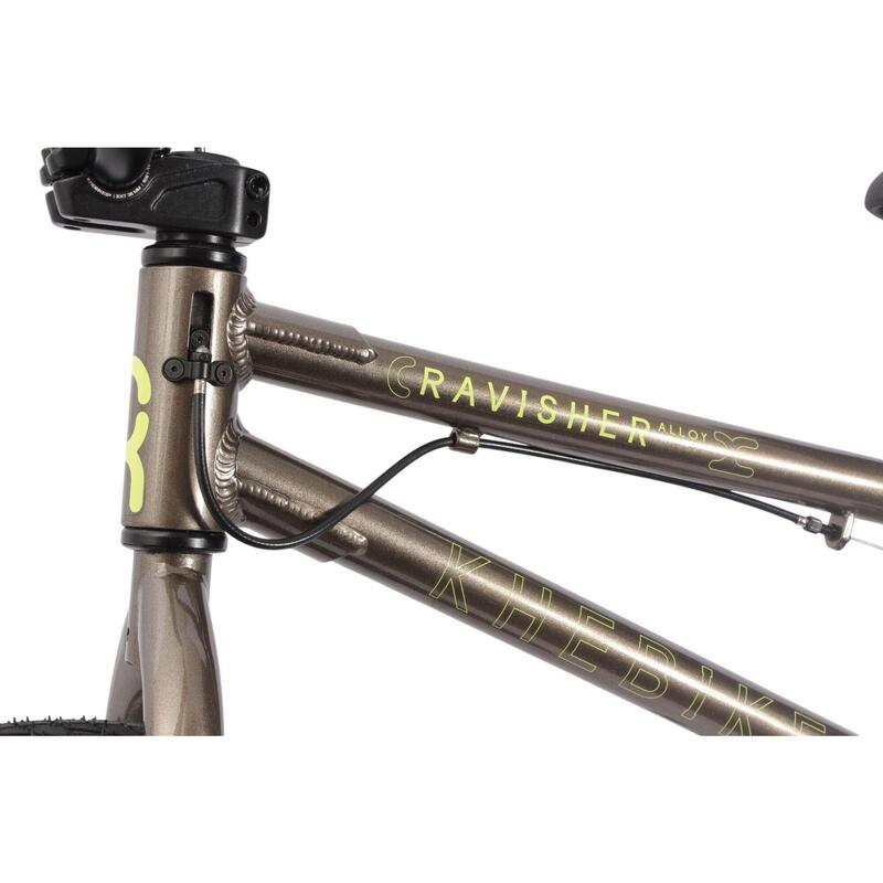 Bicicletă BMX KHE RAVISHER LL 18" copii aluminiu Freecoaster 8,8kg