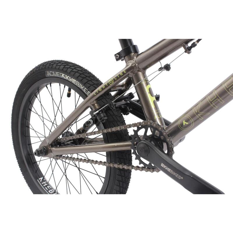 Bicicletă BMX KHE RAVISHER LL 18" copii aluminiu Freecoaster 8,8kg
