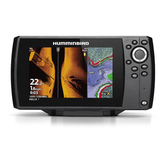 GPS et sondeur tableau Humminbird Helix 7G4 Chirp Side Imaging (411590-1M) +T°