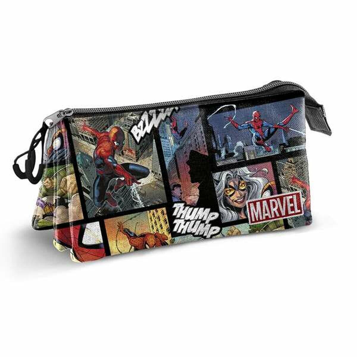 Trousse Fourre-Tout Triple Spider-Man 1/2
