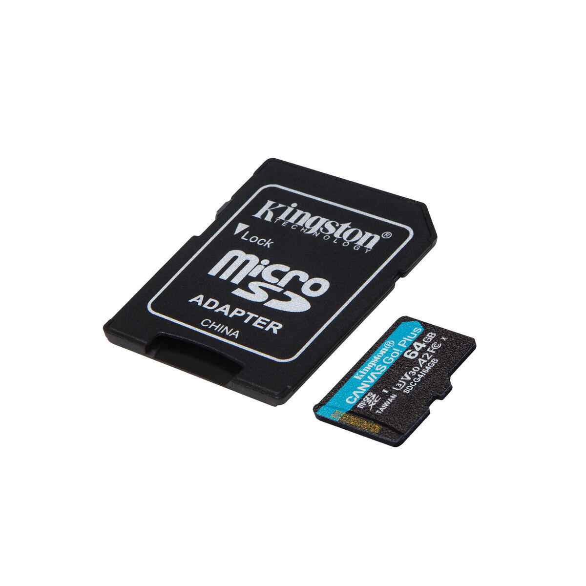 Cartão de memória micro sd com adaptador kingston sdcg4/64gb 64 gb