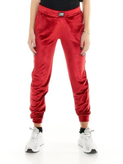 Pantaloni da tuta in ciniglia Leone donna Scooter