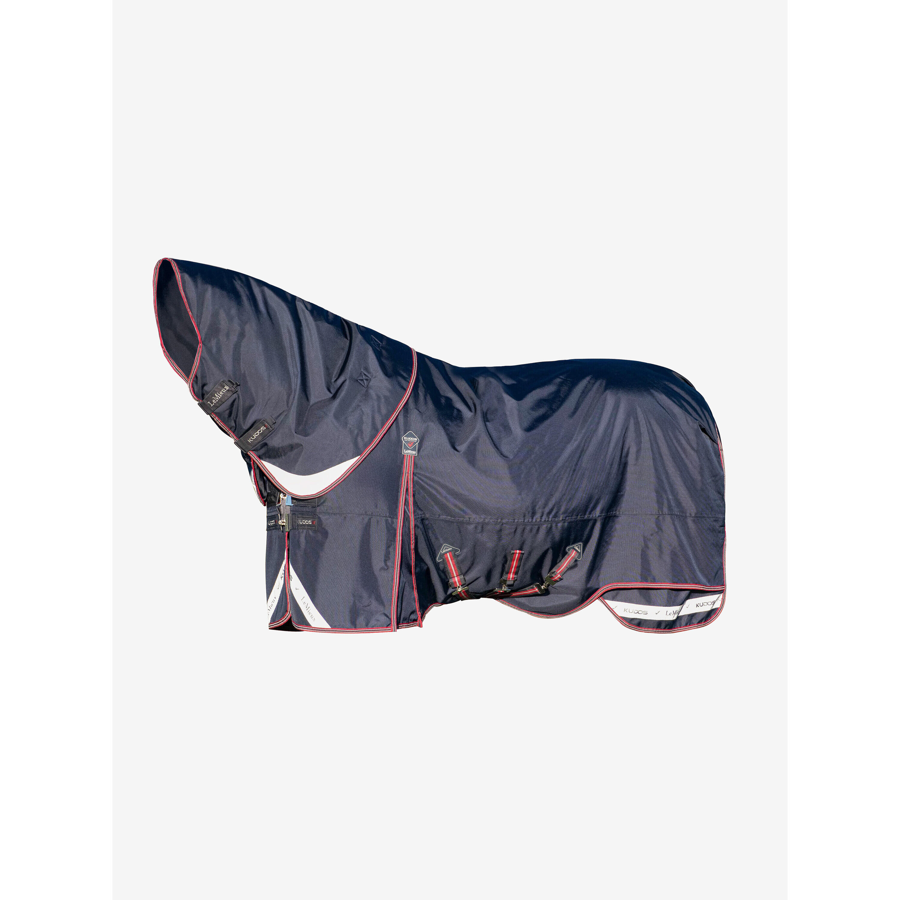 Buitenkleed waterdicht met deken voor de hals voor paarden LeMieux Kudos 200g 2/6