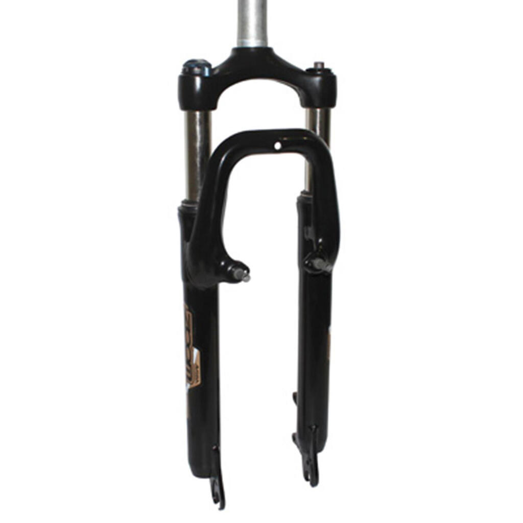 Adjustable spring-loaded fork with smooth pivot 285mm 1''1-8-28,6 external v-bra