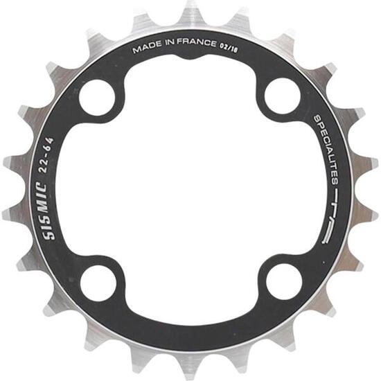 Piastra disco da bici tripla 64 inter 4 branche Specialità T.A. Sismic