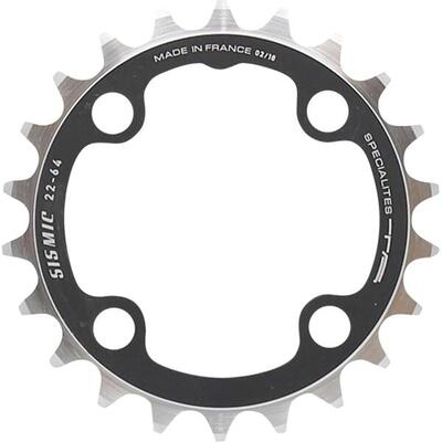 Fietsplaat schijf triple 64 inter 4 takken specialités t.a. sismic