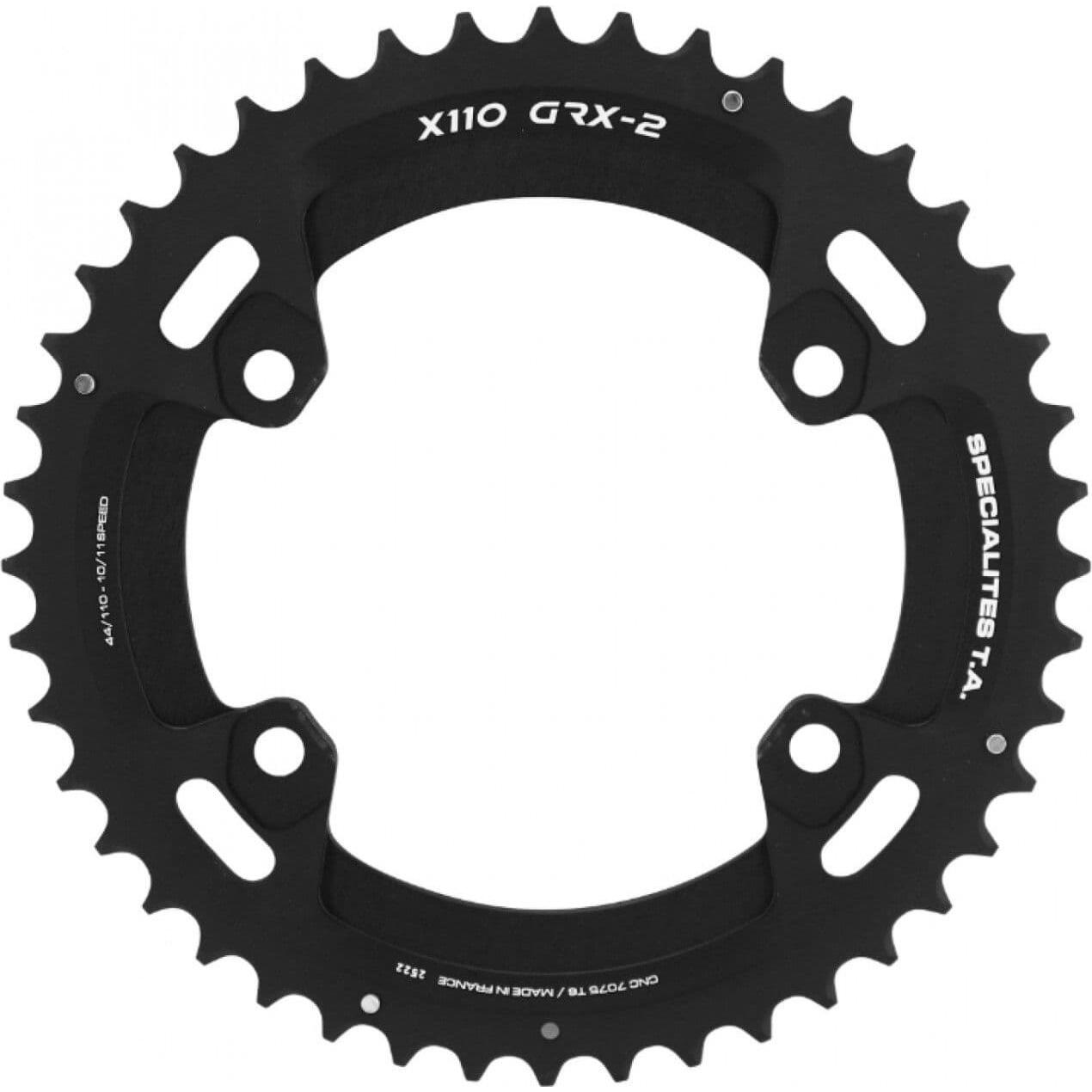 TA SPECIALITES Piatto esterno Specialità T.A. Shimano Grx X110 Rx600-Rx810
