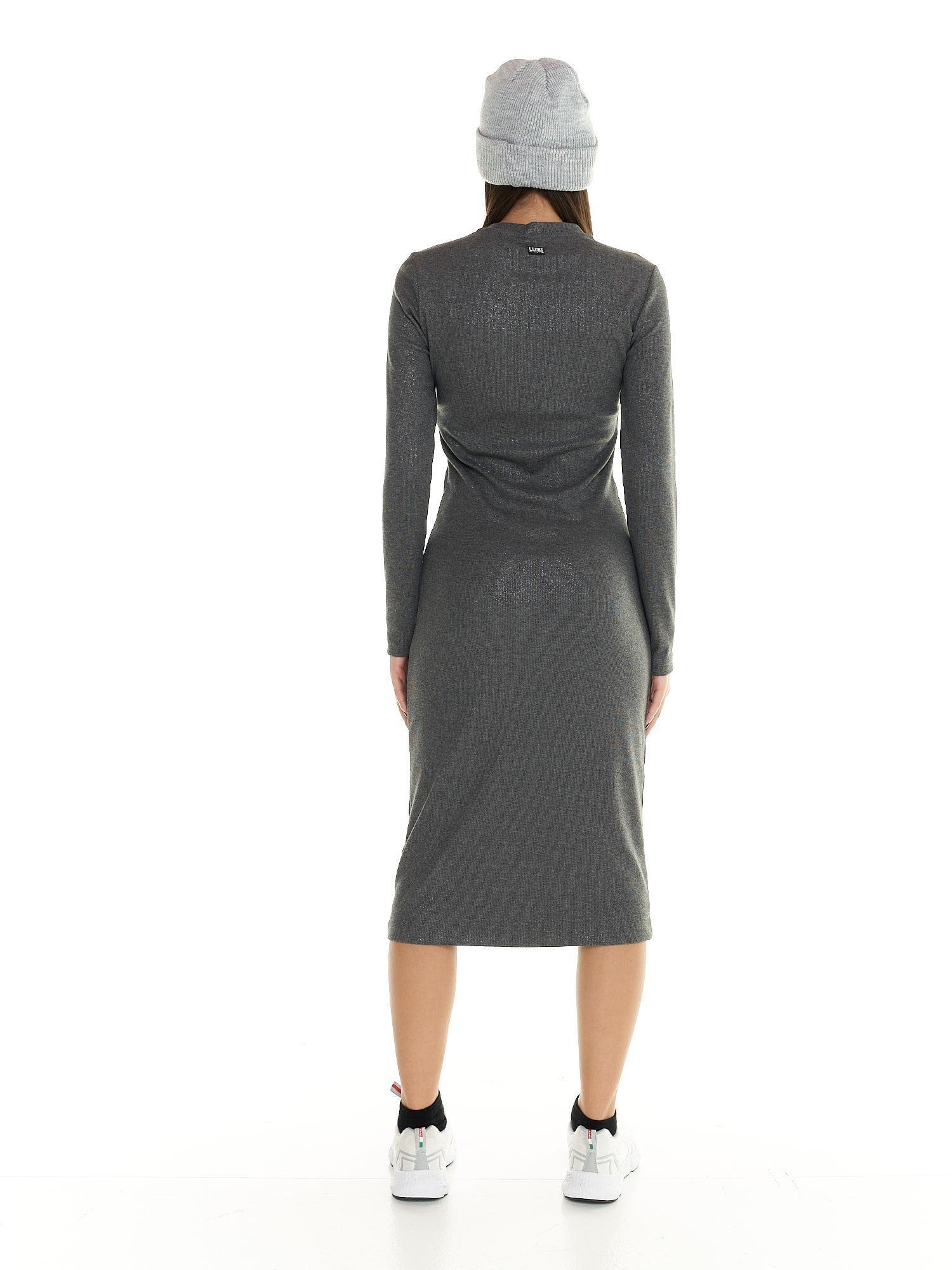Vestido largo de mujer Leone Greyss de canalé 4/6