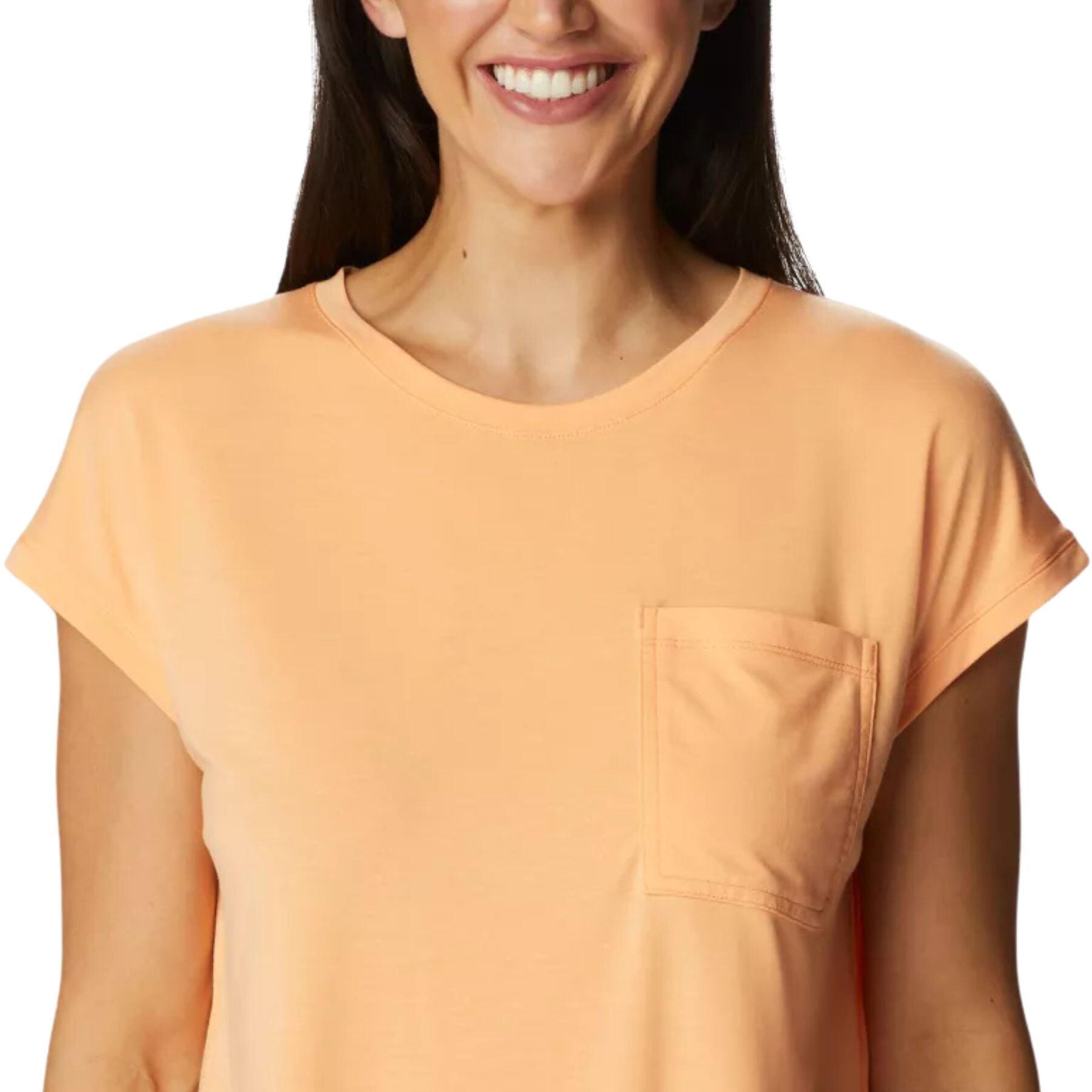 Camiseta Verde de Mujer Columbia Boundless Trek 4/5