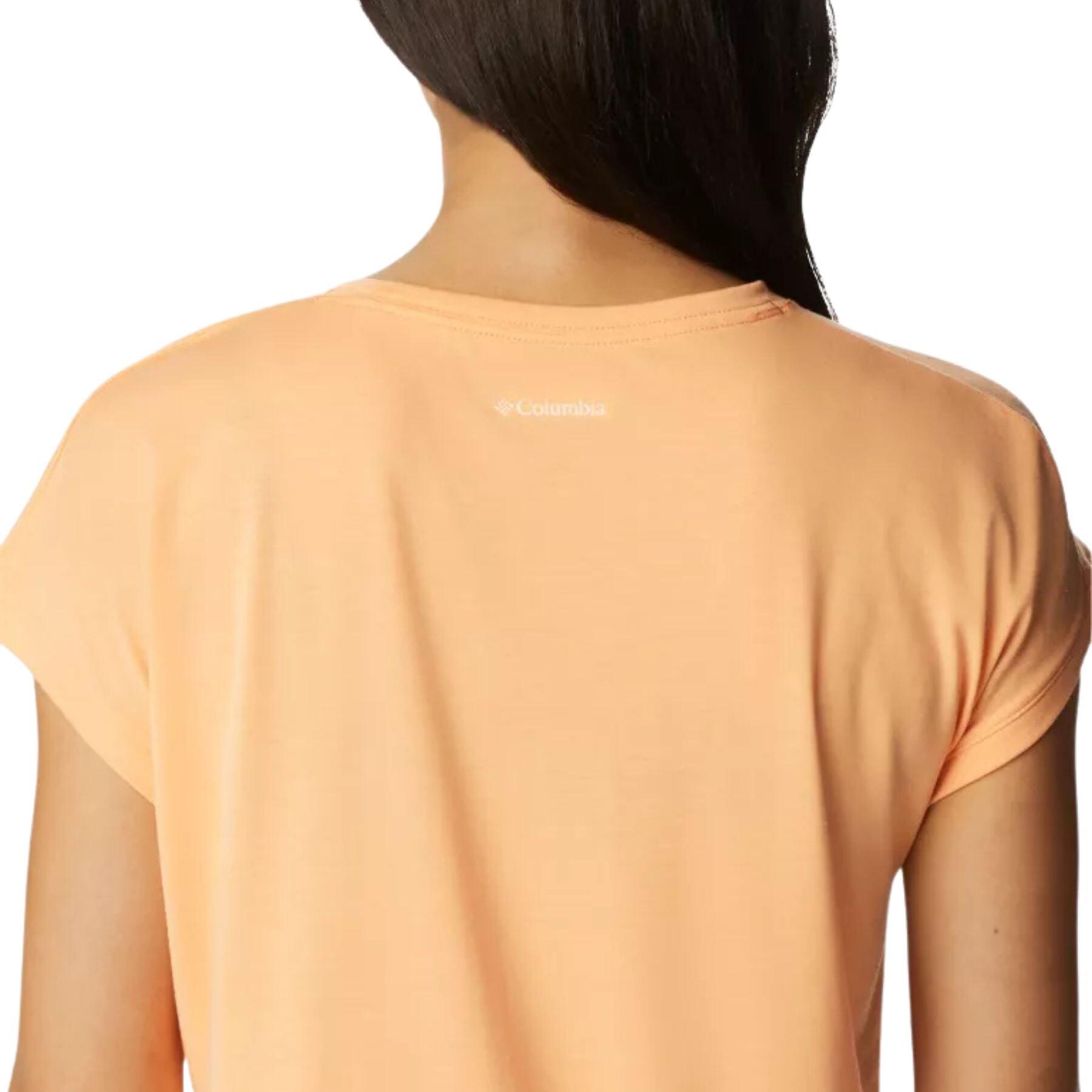 Camiseta Verde de Mujer Columbia Boundless Trek 5/5