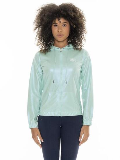 Leone Bright Sweat à capuche zippé sans sweat-shirt pour femme