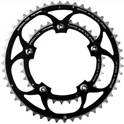 Piastra stradale per interni specialità t.a. 5bra zephyr 7075 shimano 9-10v.