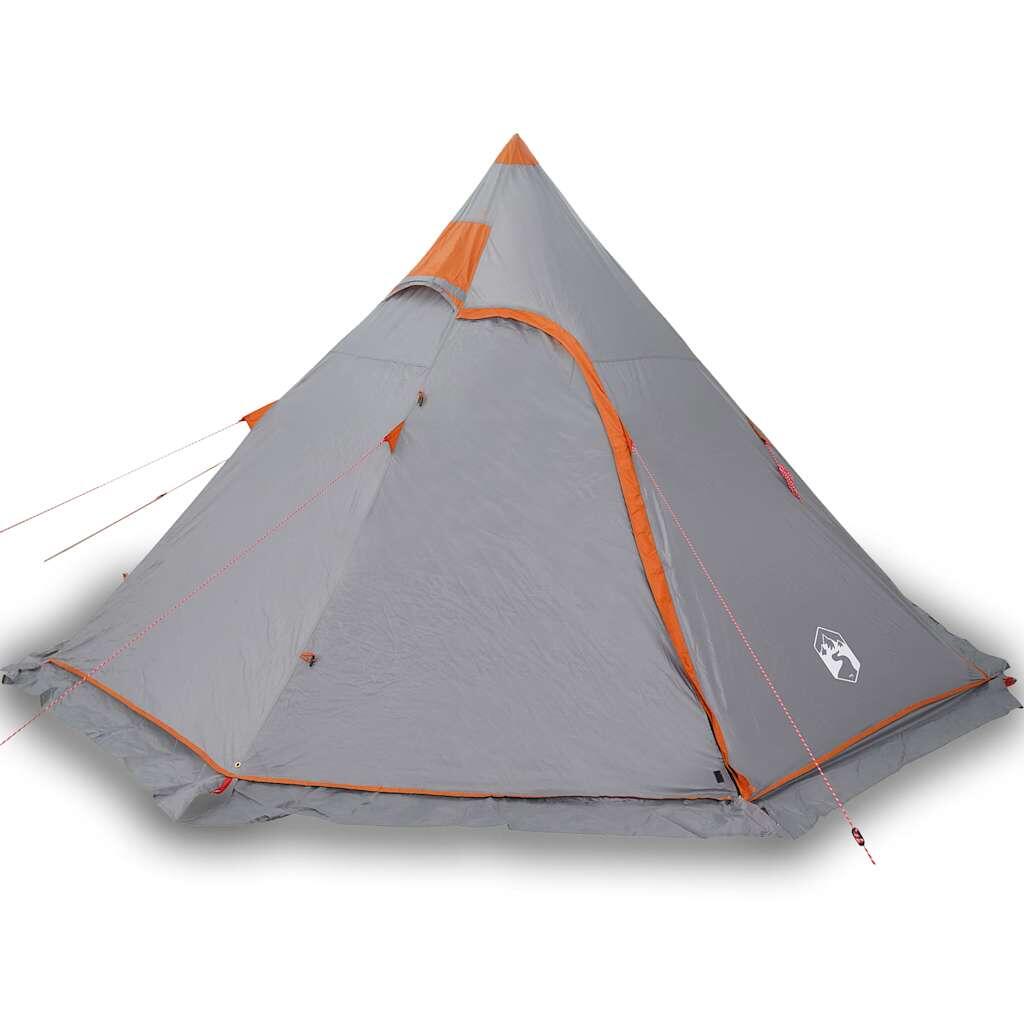 Graue Tipi-Zelt für 5 Personen - Wasserdicht und Tragbar 2/7