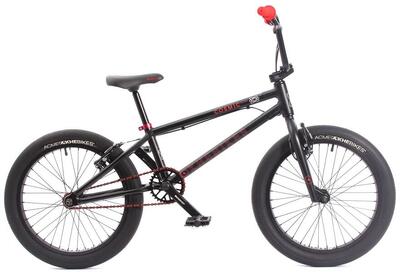 Bmx-fiets aluminium cosmic al kind zwart 20 inch 10.6 kg
