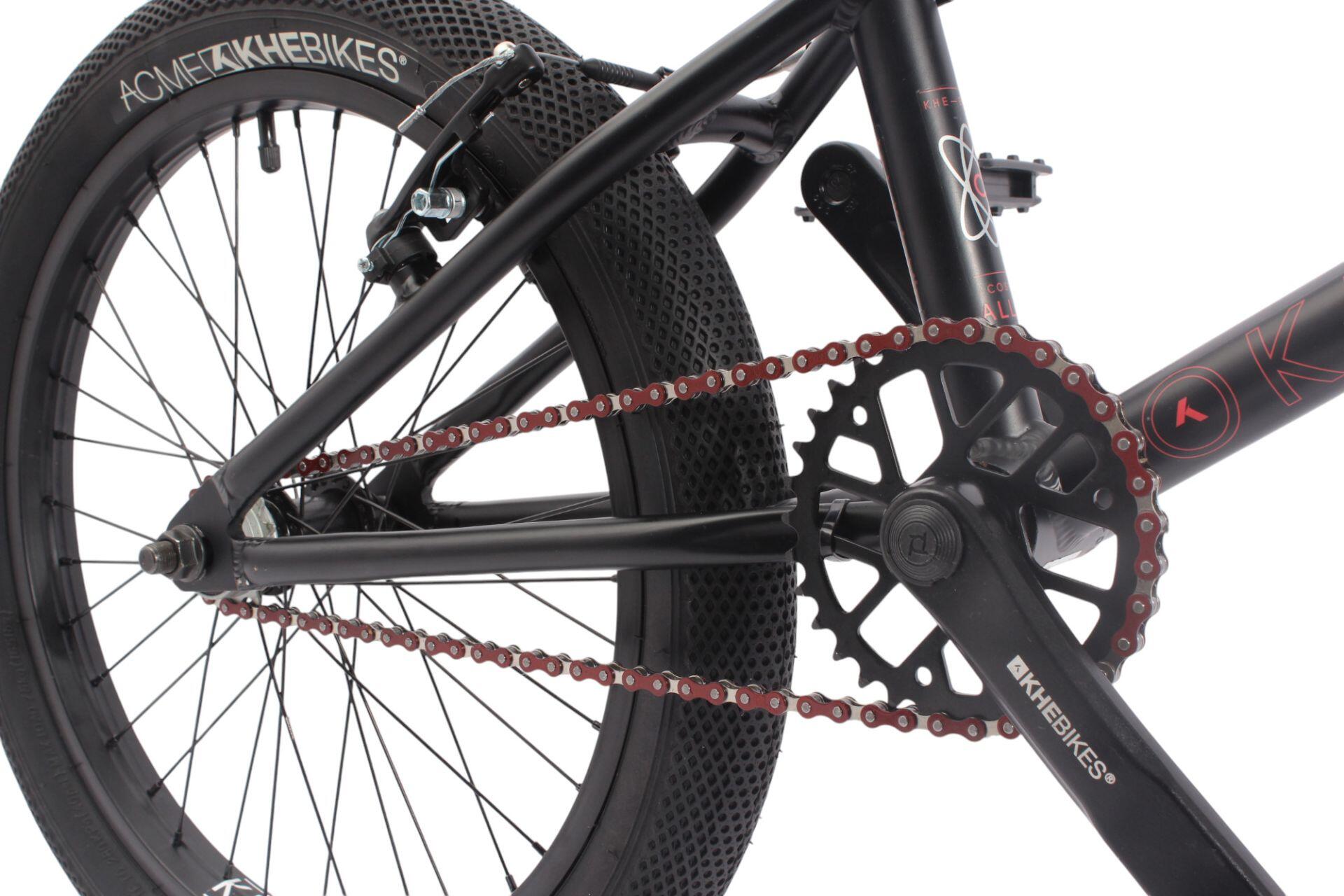 BMX-fiets aluminium COSMIC AL kind zwart 20 inch 10,6 kg 6/7