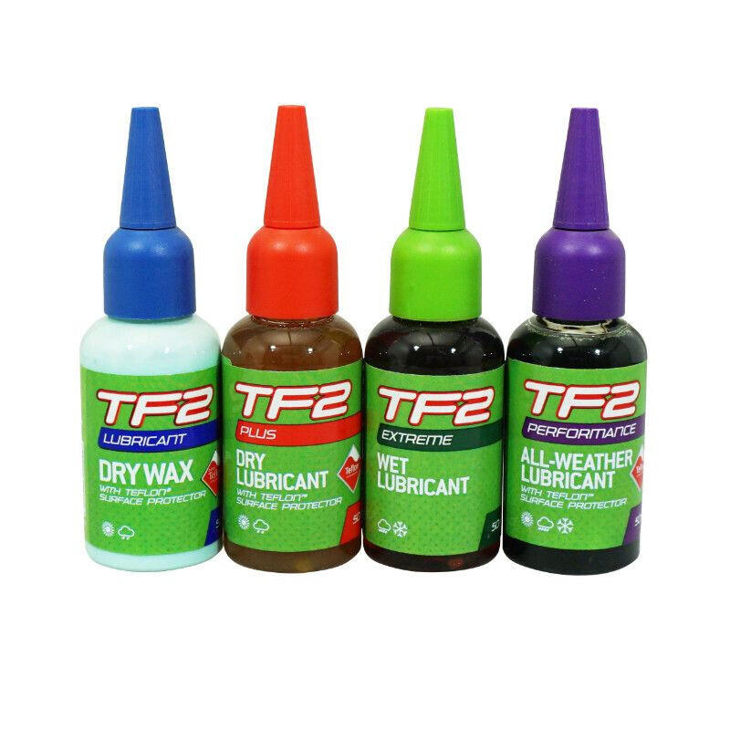 Kit-pack lubrifiant velo pour chaine (4 burettes de 50ml) - 1 pour conditions se
