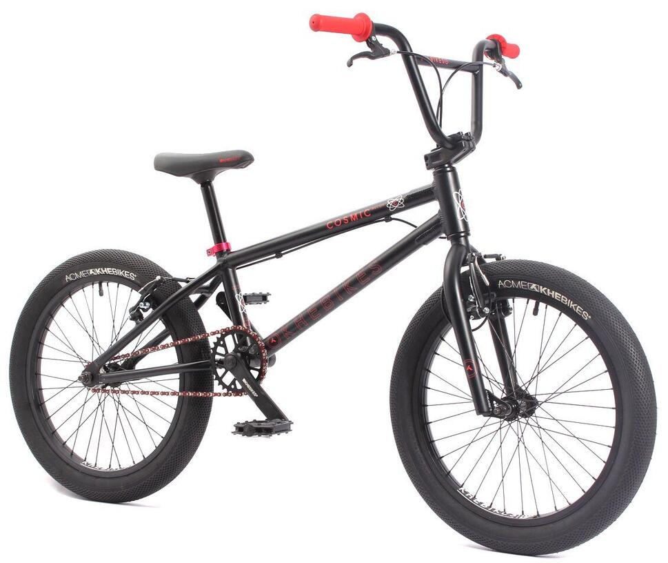 Rower BMX dziecięcy aluminiowy COSMIC AL czarny 20 cali 10,6 kg