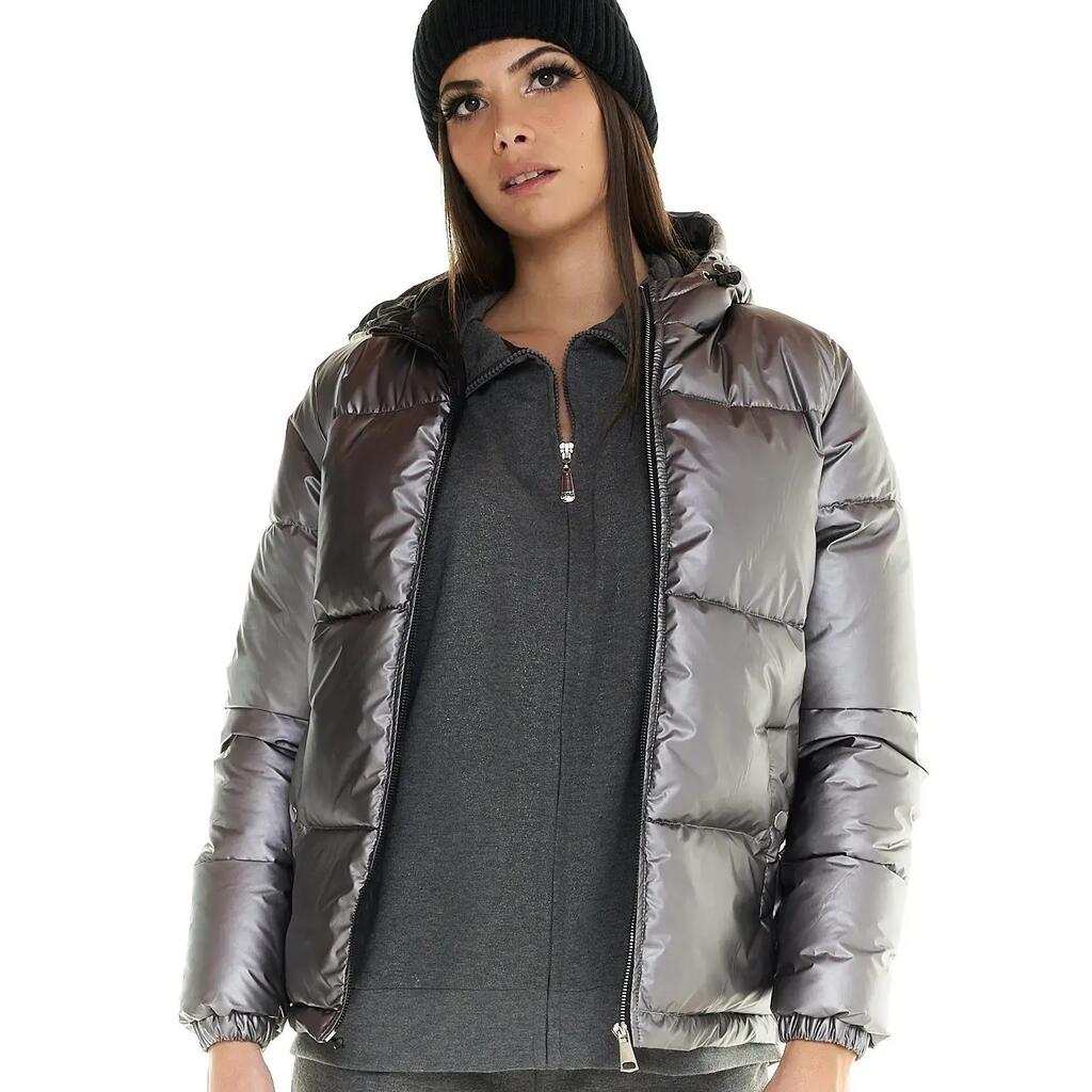 Woman nylon jacket full zip Greyss