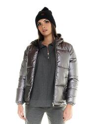 Doudoune femme Leone avec zip intégral Greyss