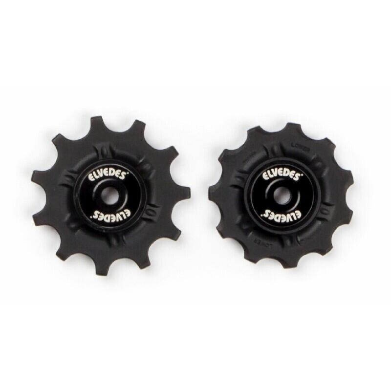 Elvedes - Galets De Derailleur Dents Roulements Annulaires + Spacers Elvedes - Galet Dérailleur - Noir - Taille Unique - Decathlon