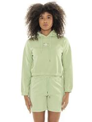 Sweat-shirt court à capuche pour femme Leone Uni