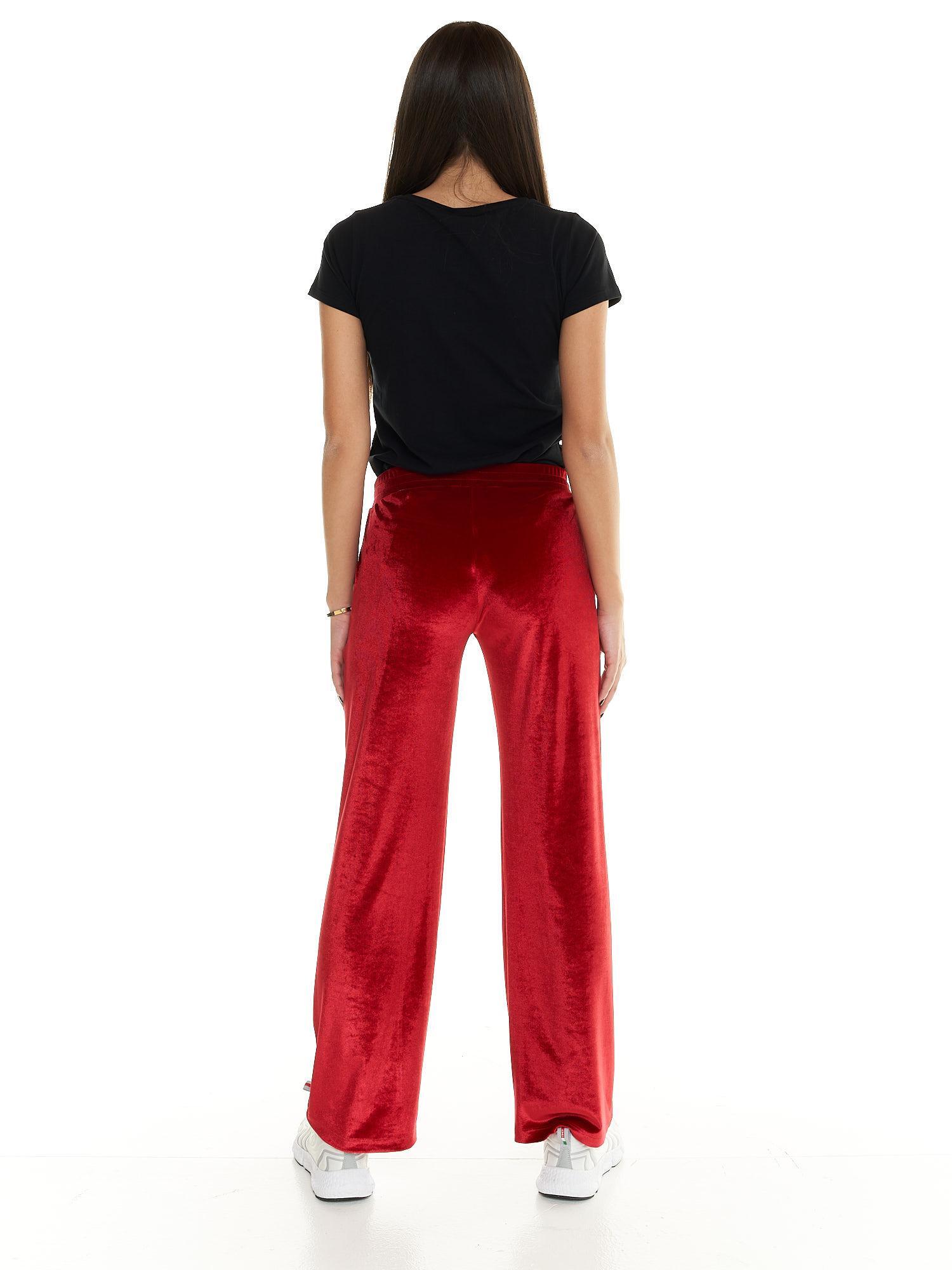Pantaloni da tuta a zampa in ciniglia Leone donna Scooter 4/6