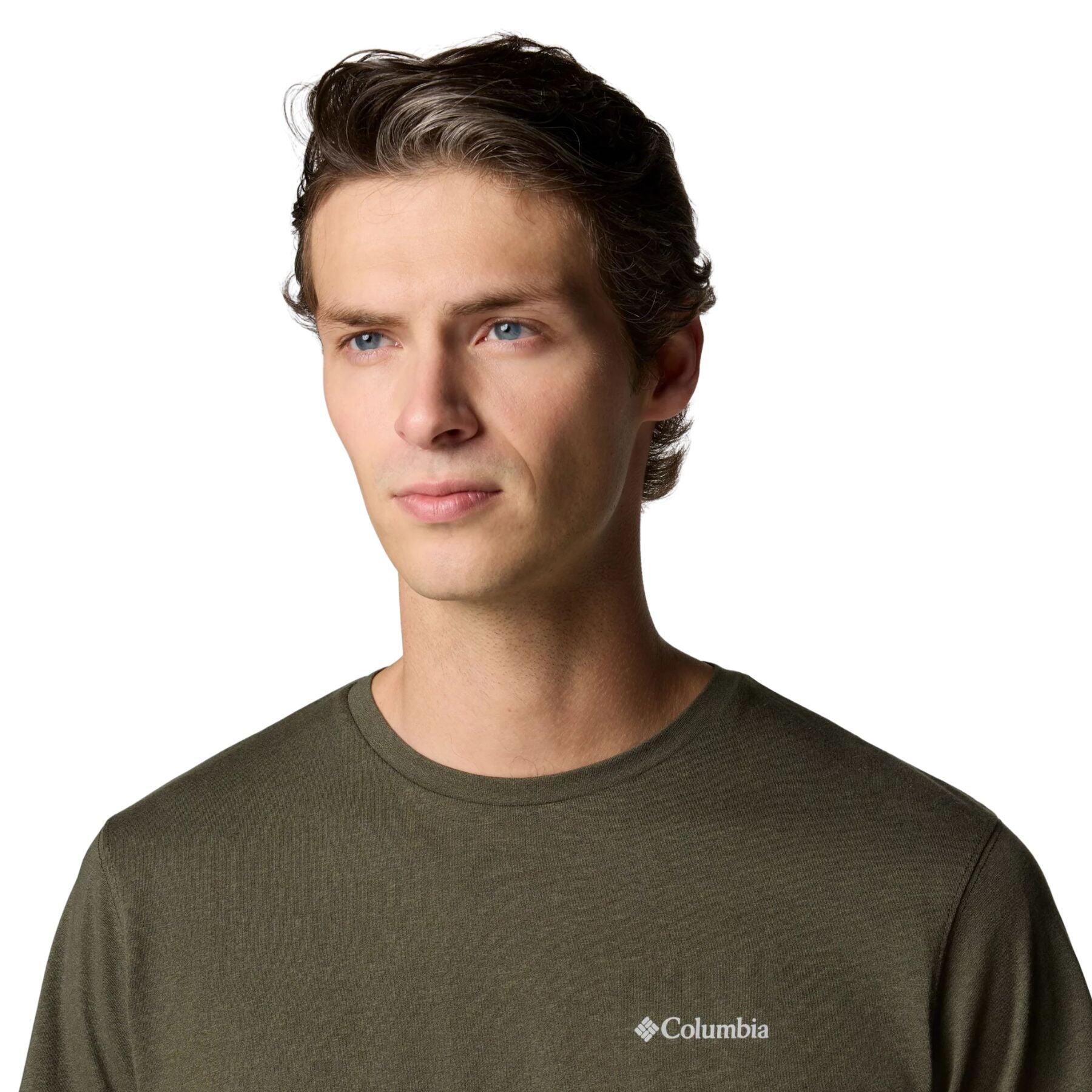 Camiseta Masculina Columbia Thistletown Hills Manga Curta 5/5
