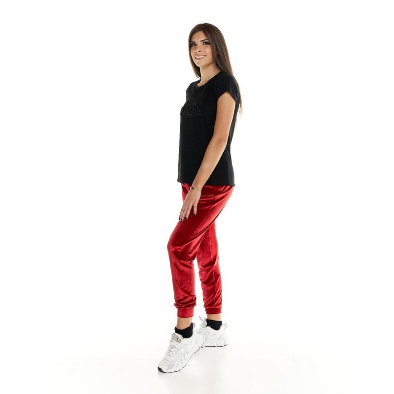 Tricou damă cu mânecă scurtă Leu Scooter