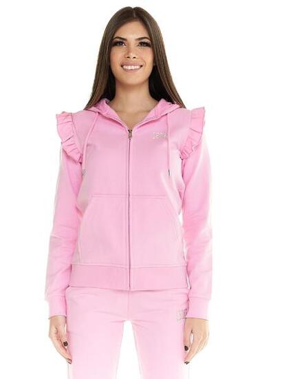 Felpa con cappuccio Leone donna Leisure