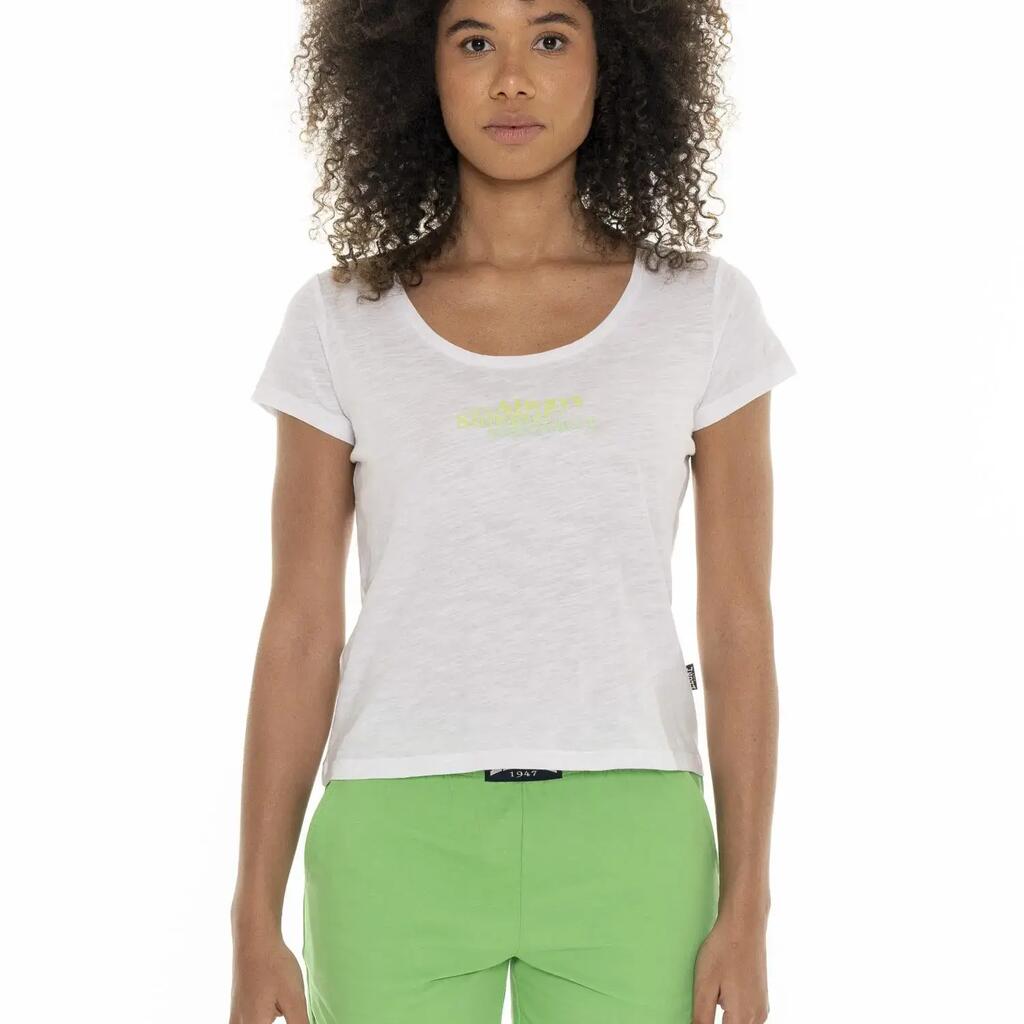 Woman t-shirt short sleeves Silence Work
