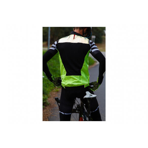 Reflektierende Neonjacke Wowow Raceviz Poggio 4/7