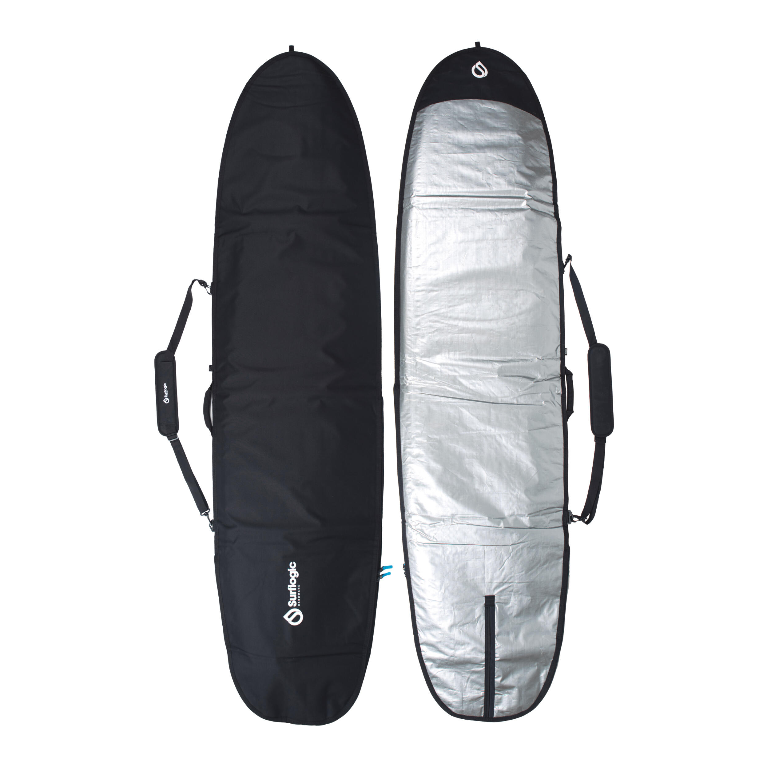 Surflogic - Housse De Planche Surflogic Daylight Longboard Cover 8'6" - Boardbag - Noir - Taille Unique - Decathlon