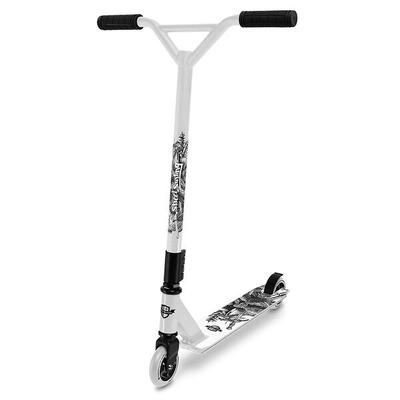 Street surfing torpedo armour aluminium step wit/zwart