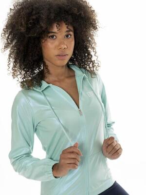 Felpe con cappuccio e zip da donna non Felpeta Leone Bright