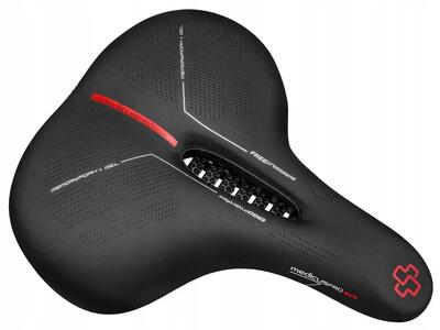 Wittkop medicus pro evo 3.0 zadel voor stad in zwart