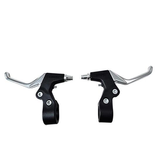 Coppia di leve freno a 2 dita in alluminio Optimiz V-Brake