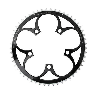 Piastra stradale per esterni t.a. 5bra zephyr 7075 shimano 9-10v.