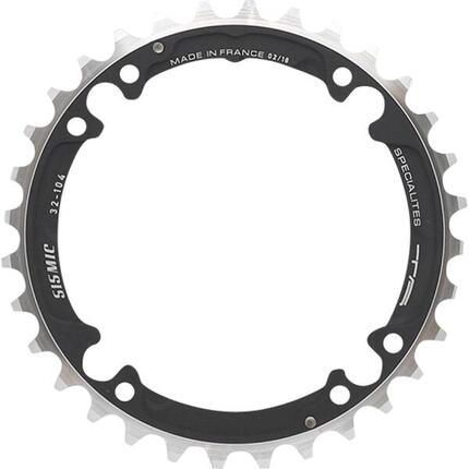 Plateau disque de vélo triple 104 inter 4 branches Specialités T.A. Sismic