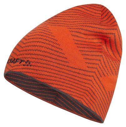4M Craft Core Race Knit Mütze Orange S/M