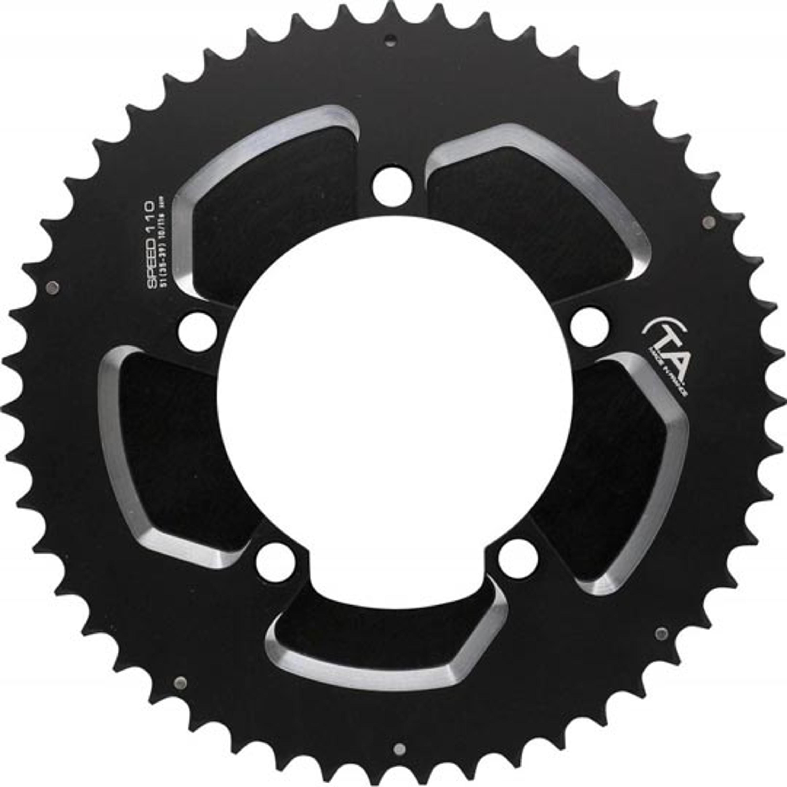 Ta Specialites - Plateau Disque De Vélo 5 Branches Specialités T.a. - Plaquette De Frein - Noir - 52 2xl - Decathlon