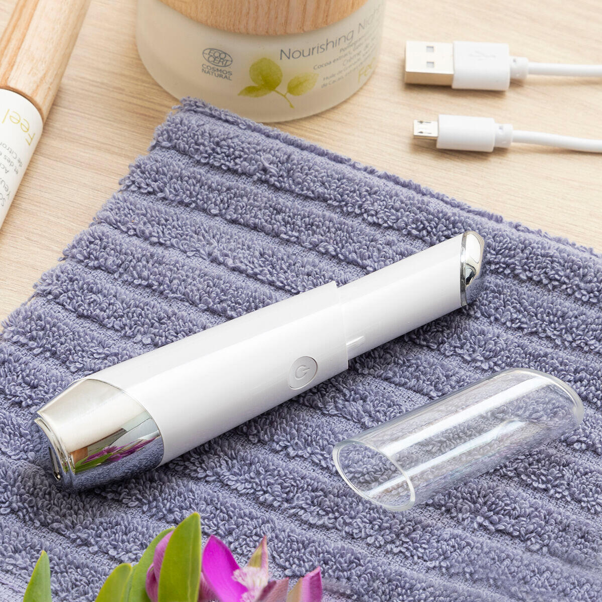 Pack masseur yeux et contour des yeux Rice InnovaGoods 3/5