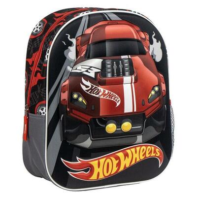 Schoolrugzak hot wheels 67 % polyester