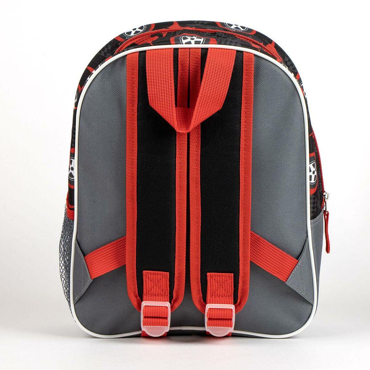 Mochila Escolar Hot Wheels 67 % Poliéster 2/5