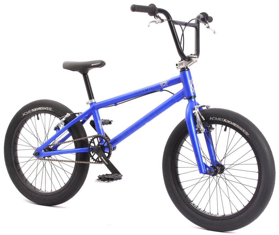 Rower BMX dziecięcy aluminiowy COSMIC AL niebieski 20 cali 10,6 kg