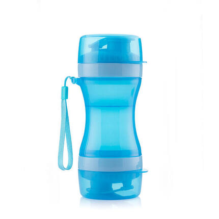Bouteille avec Distributeur d'Eau et d'Aliments pour Animaux 2 en 1 InnovaGoods