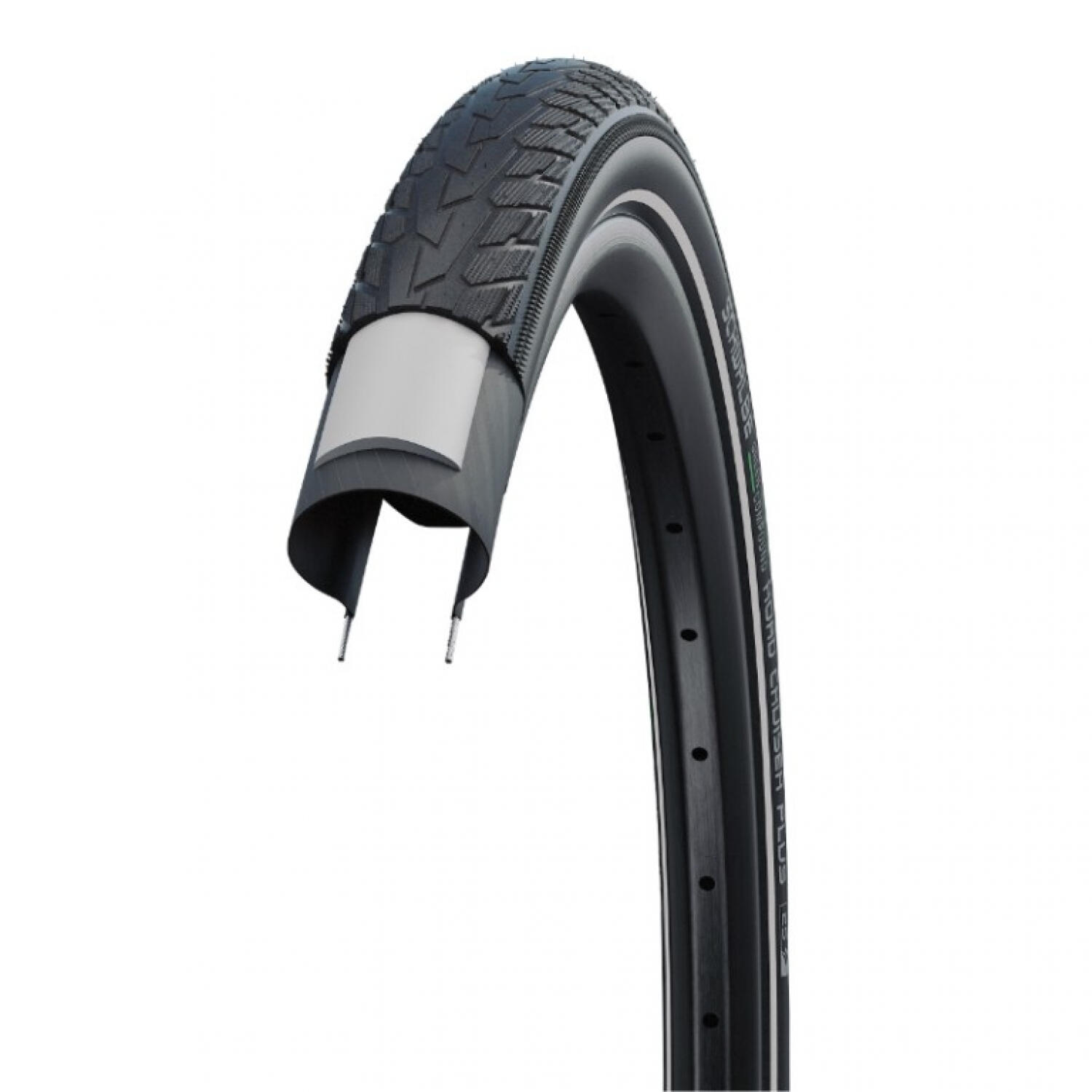 Schwalbe Road Cruiser 16x1.75 (ETRTO 47-305) fietsband, Green Compound, K-Guard 3/5