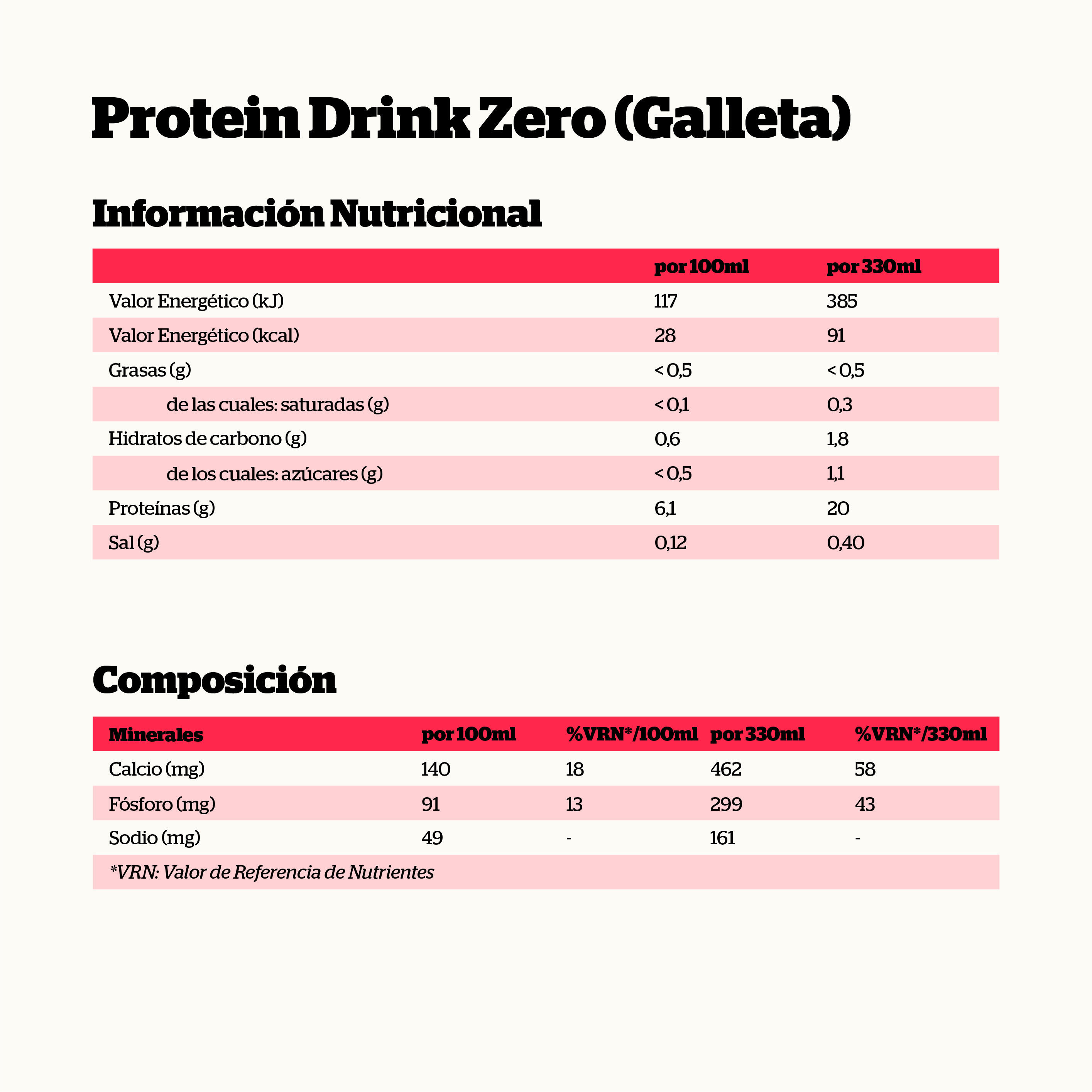 Protein Zero - 330ml Cookies & Cream Nutrisport 2/4