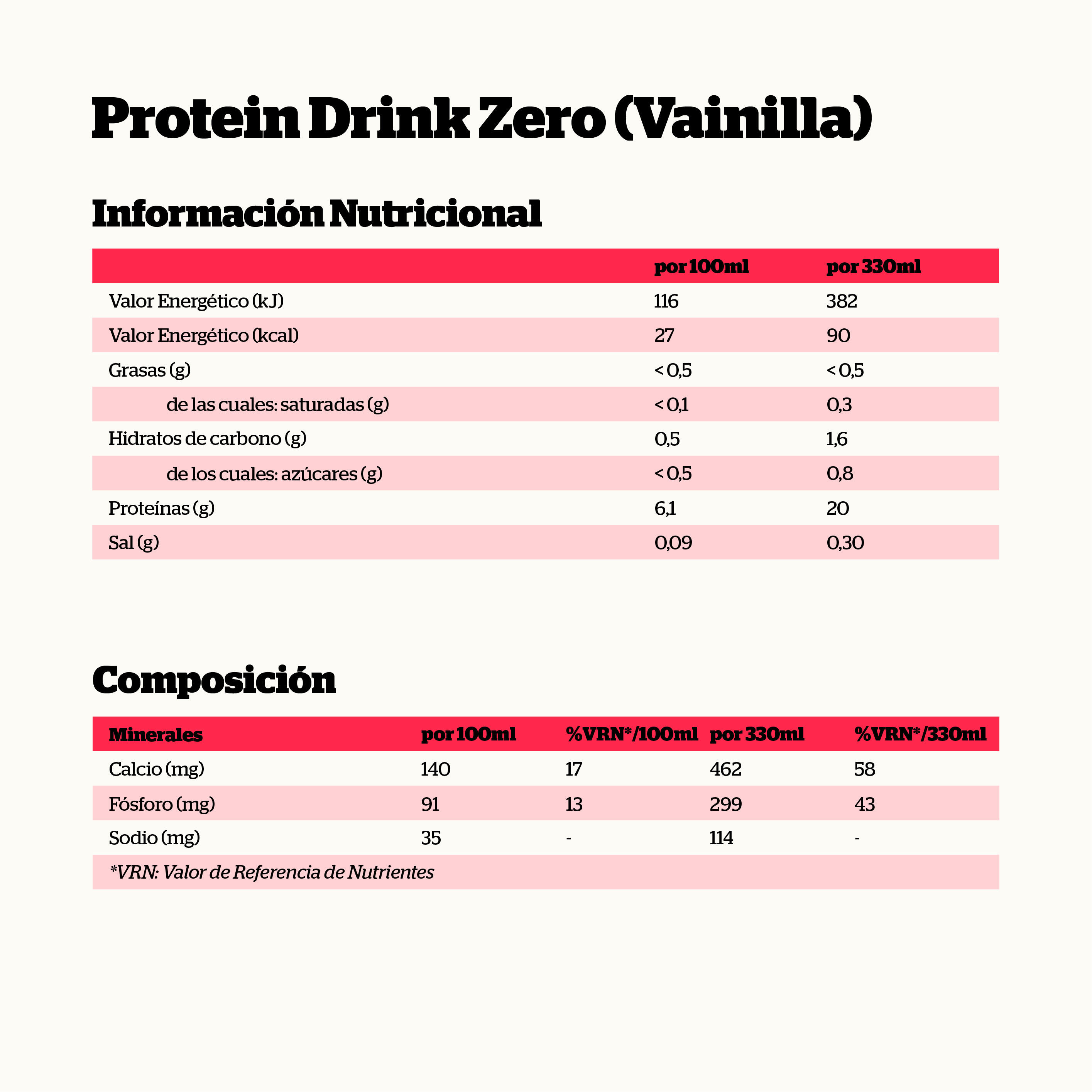 Protein Zero - 330ml Vainilla Nutrisport 2/4