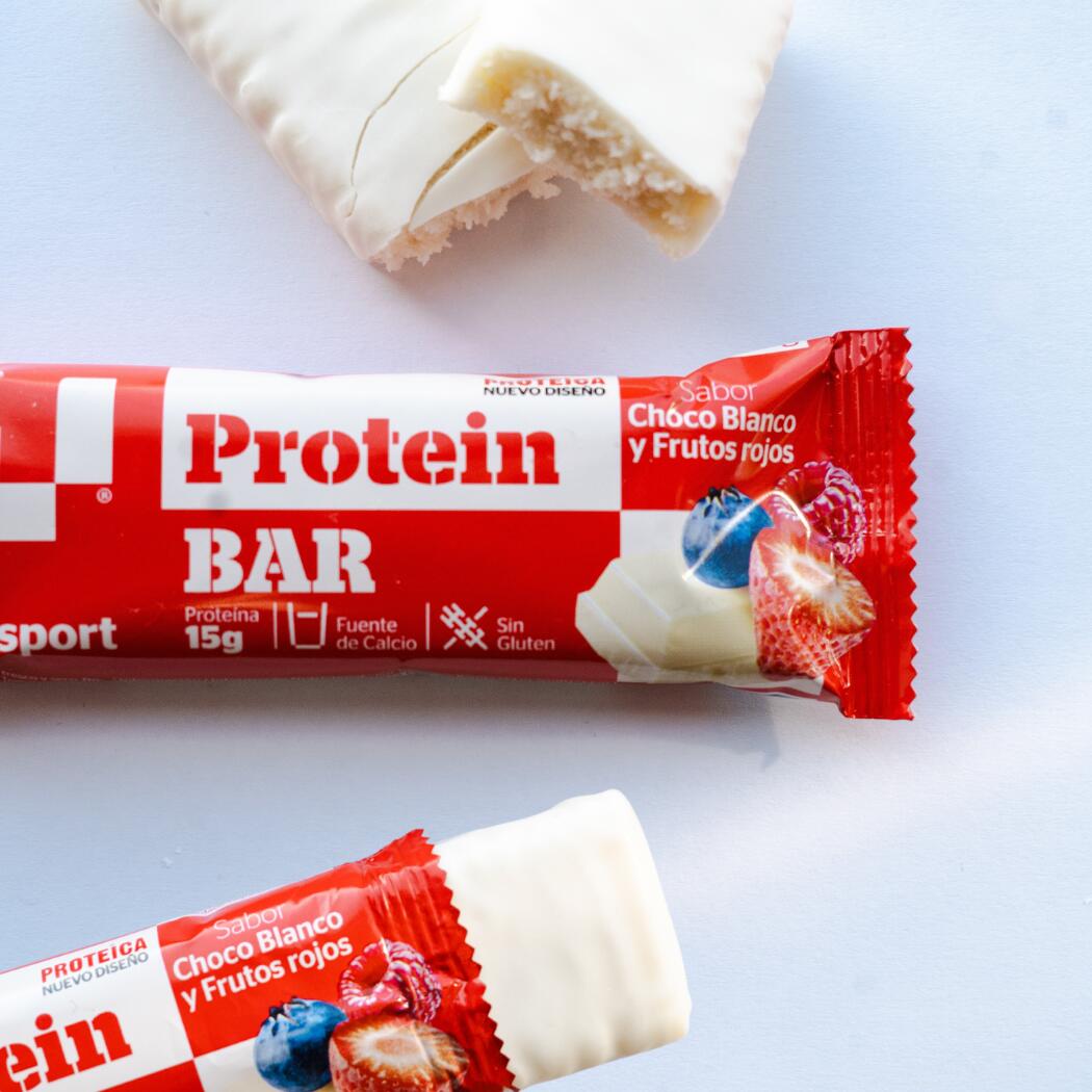 Nutrisport - Barrita Proteica 1 barrita x 46 gr -  Sabor: Frutos rojos 2/4